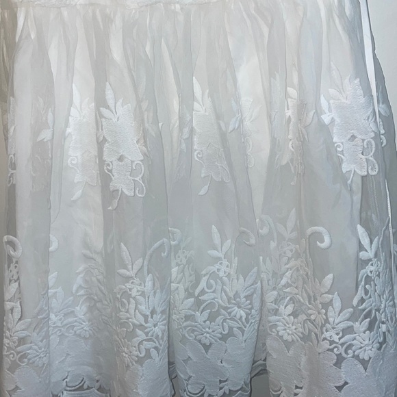 Double Crazy from SHEIN White Mini Dress. Never worn - Picture 6 of 8